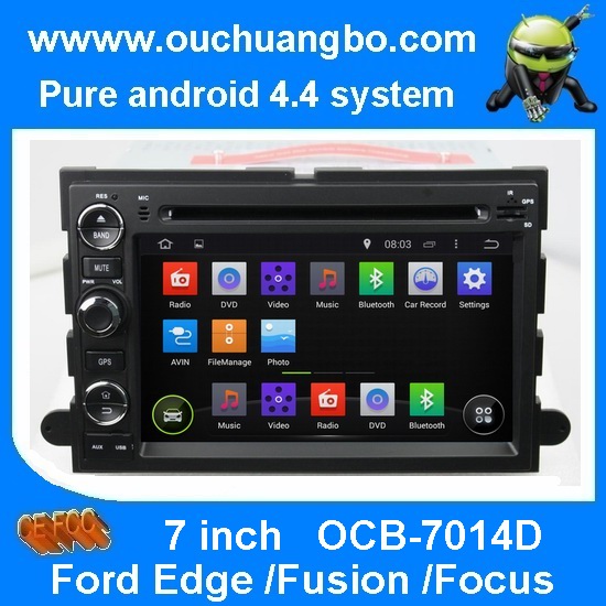 Ouchuangbo Car Multimedia Stereo 3G Wifi BT Touch Screen DVD System Android 4.4 for Ford Edge /Fusion /Focus OCB-7014D