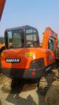 Mini used doosan dh60-7 crawler excavator for sale