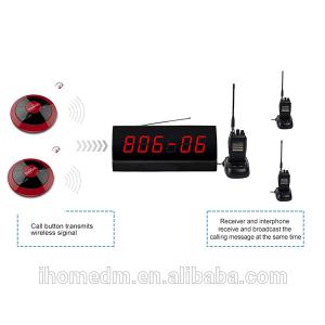 Wholesale waiter calling system restaurant walkie talkie from china suppliers
