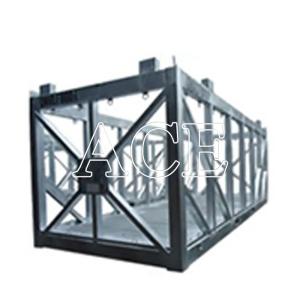 Wholesale Steel or Plywood Floor 27ft DNV 2.7-1 Standard Heavy Duty Offshore Container Lifting Frame Skid Baskets from china suppliers