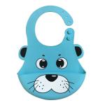 Adjustable Soft Silicone Waterproof Infant Bibs Baby Bibs For Newborns Washable