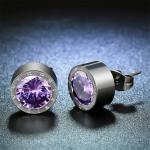 Multi Color Crystal Earrings For Women Fashion Jewelry 2018 Latest Stainless