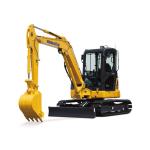 komatsu pc55mr-2 excavator used/second hand komatsu pc55MR mini excavator on