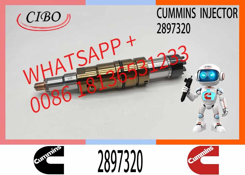 ISX15 Diesel Engine Parts Common Rail Injector 2897320 XPI Fuel Injector 2897320N 4384363 5579419