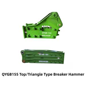 Wholesale QYGB155 Top Type / Triangle Hydraulic Breaker Hammer For Excavator from china suppliers