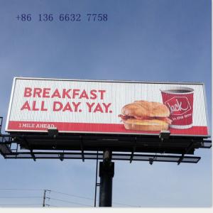 Wholesale Trivision outdoor aluminium advertising triple billboard from china suppliers