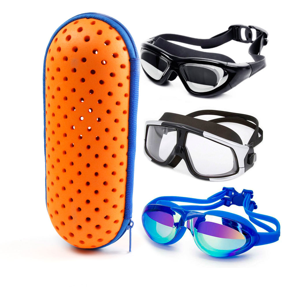140x90x50mm EVA Glasses Case For Swimming Goggles