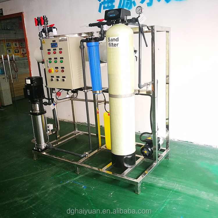 180KG Reverse Osmosis RO Plant 1300*600*1600MM Size 460V Volt
