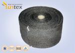 Good Abrasion Resistance Fiberglass Insulation Tape / Fireplace Door Fiberglass