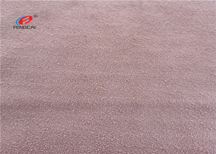 Double Sided Brushed Knitted Plain Dyed Micro Suede Polyester Fabric