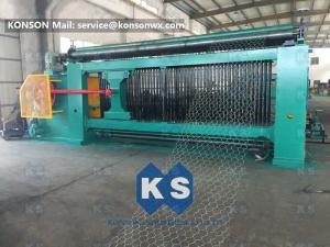 Wholesale 22kw PVC Galfan Coated Hexagonal Mesh Machine Corrosion Resistance from china suppliers