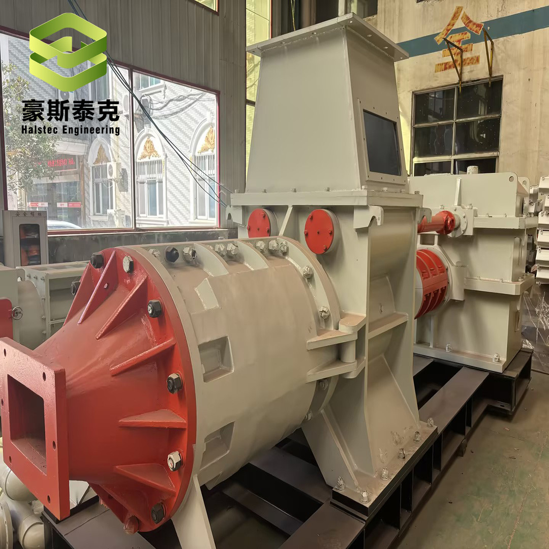 JKY55/55-40 Automatic Output 110kw Clay Brick Making Machine With 3600mm Length