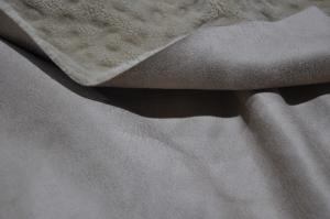 Wholesale 620gsm Polyester 100p Fur Solid Sherpa Solid Suede Bonded Fleece Fabric from china suppliers