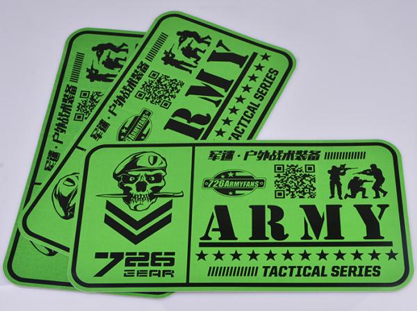 Custom printed green and black color outdoor UV resistant army tactical series