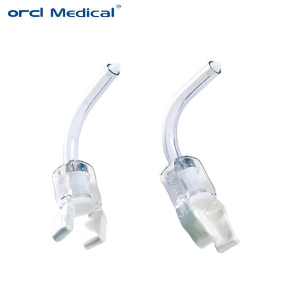Surgical Custom Tracheostomy Tubes Intubation Uncuffed Medical Tracheostomy Tube