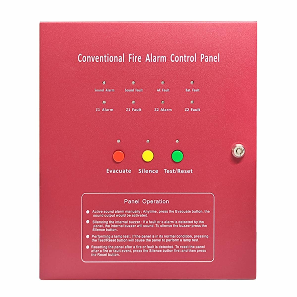 Conventional 2 Zone Fire Alarm Panel