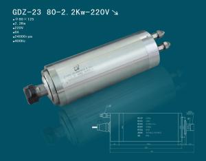 Wholesale high precision er16 water cool spindle motor with 2.2kw from china suppliers