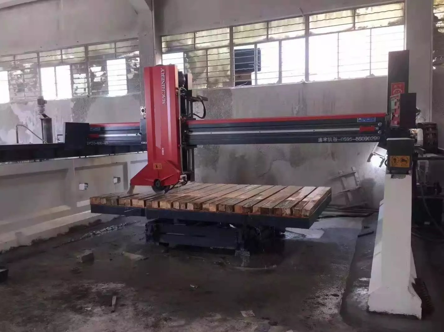 Stone Bridge Saw Cutting Machine