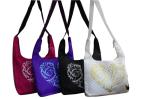 Square veins quilted non woven promotional Eco - friendly reusable carry bag
