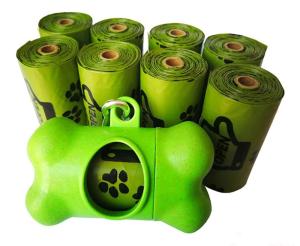 Wholesale Custom EPI Printed Biodegradable Dog Poop Bags Large Capacity With Dispenser from china suppliers