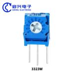 3323 Series Single Turn Metal Glass Glaze Trim Potentiometer