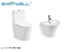 Wholesale Bathroom Washdown Two piece toilet ISO9001 2000 Certification from china suppliers