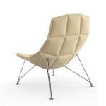 jehs+laub wire lounge chair & ottoman