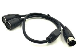Wholesale MIDI Keyboard DIN Power Cable 28AWG Wire Gauge PVC Jacket Copper Conductor from china suppliers