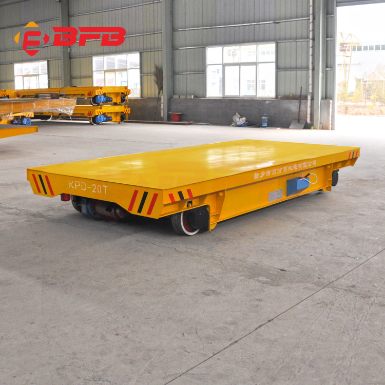 60t Rail motorized transfer trolley for industrial equipment handling China Manufacturer