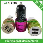 Professional universal 5V 2.1A Dual usb car charger manufacturer