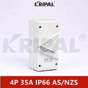 Wholesale Low-voltage Weatherproof Isolator Switch 35A 4P IP66 IEC standard from china suppliers