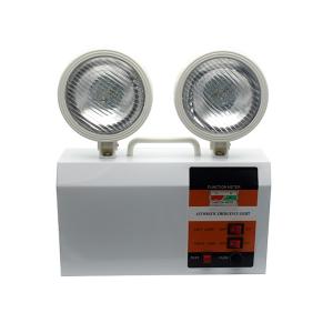Wholesale Outdoor LED Emergency Twin Spot Light White 3W 6500K 3 Hours Duration Time from china suppliers