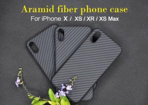 Wholesale Non Conductive Twill Finish Aramid Fiber Phone Case For iPhone X from china suppliers