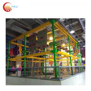 China Amusement Kids Adventure Ropes Course Adventure Park Playground Climbing Frame on sale