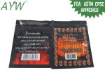 Odor Proof Lockable Medicine Bag PET / VMPET For Weed Kush Packaging