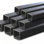 6m Square Black Steel Pipes ASTM A36 A53 Electric Resistant Welded