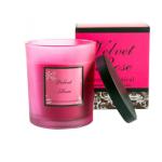 Luxury Decorative Soy Scented Candles Matte Frosted Glass Candle Jar