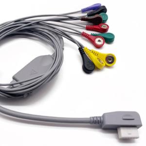 Wholesale ECG holter cable for CT-086S CT-083S 10 lead Beneware from china suppliers