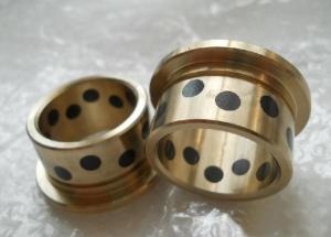 Wholesale Casting Copper Flanged Bronze Bearings / 210 HB Cylinder Bearing from china suppliers