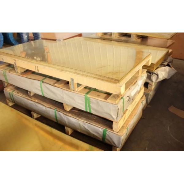 High Strength C37800 Polished Brass Sheet Metal For Machinery Manufacturing