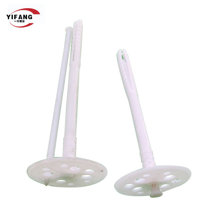 Insulation Fixing Pins And Washer 220mm Plastic Screw Anchor Heat Insulation