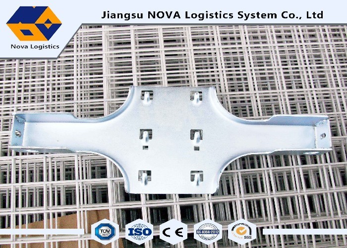 Wire Mesh Decking Pellet Rack Spare Parts Galvanized For Better Lighting