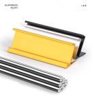 AaL-49-17 S Gold/Silver/Black Metal Base plastic lettering price tags