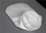 Oil 200 Micron Filter Bag , Industrial Filter Socks Polyester Material White