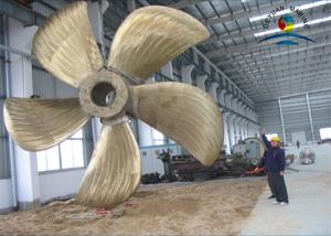 Wholesale Bronze Alloy Marine Propulsion Diesel Engines , 0.5m Diameter Ship Propulsion from china suppliers