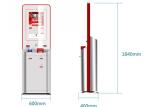 Bus Tickets Dispensing And Vending Machine Kiosk Computer