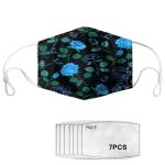 Women Non Disposable Printed Face Mouth Mask