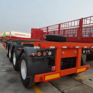 Wholesale Landing Gear Jost E100 AND9401TJZ Bulk Light Cargo Lorry Chassis Skeleton Semi Trailer from china suppliers