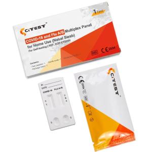 Wholesale SARS-CoV-2 Influenza AB Antigen Combo Rapid Test Nasopharyngeal Swab from china suppliers