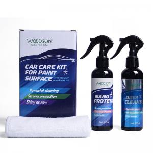 China Multipurpose Car Wax Spray Polish Paint Cleaner Car Care Kit For Paint Surface on sale